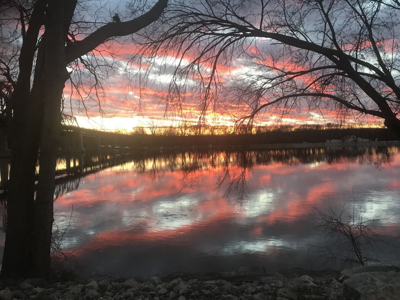 Colorful sunset